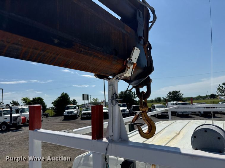 image for item DY0047 2009 International 7500 Crew Cab crane truck