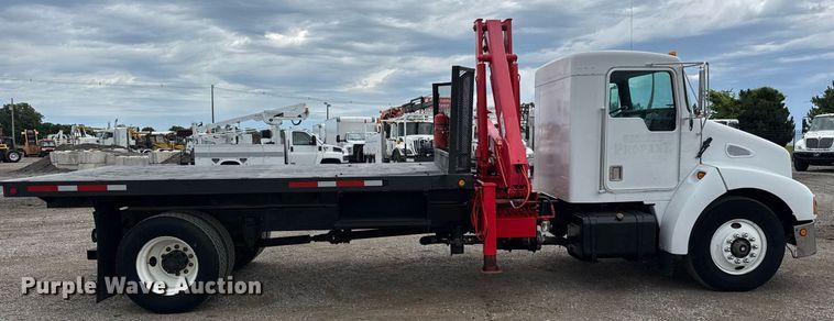 image for item DY0051 1997 Kenworth crane truck with dump bed