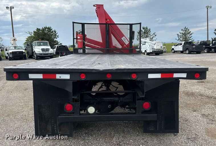 image for item DY0051 1997 Kenworth crane truck with dump bed