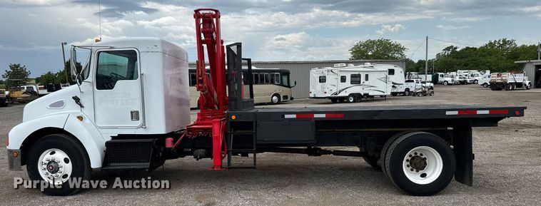 image for item DY0051 1997 Kenworth crane truck with dump bed