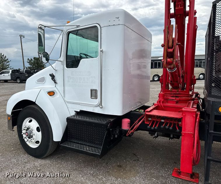 image for item DY0051 1997 Kenworth crane truck with dump bed