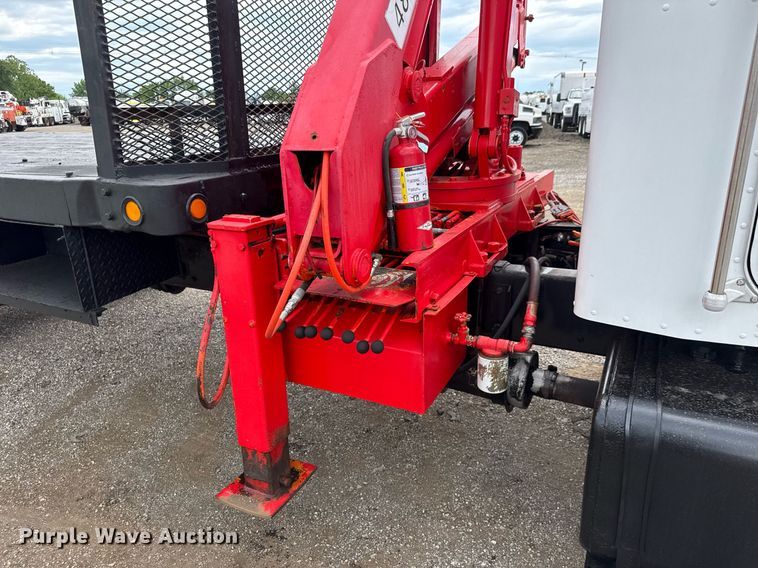 image for item DY0051 1997 Kenworth crane truck with dump bed