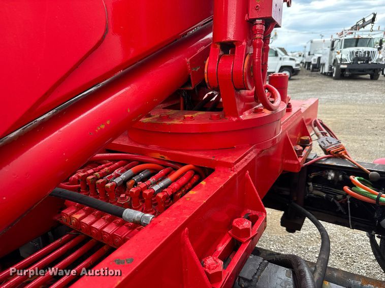 image for item DY0051 1997 Kenworth crane truck with dump bed