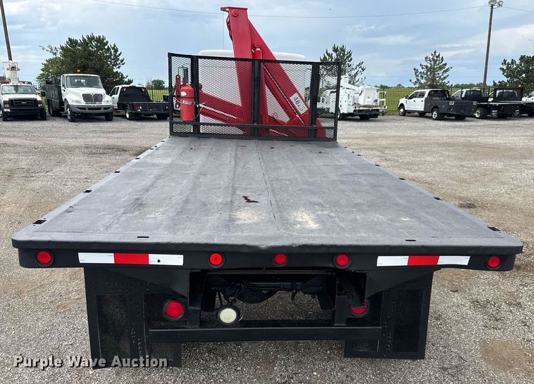 image for item DY0051 1997 Kenworth crane truck with dump bed