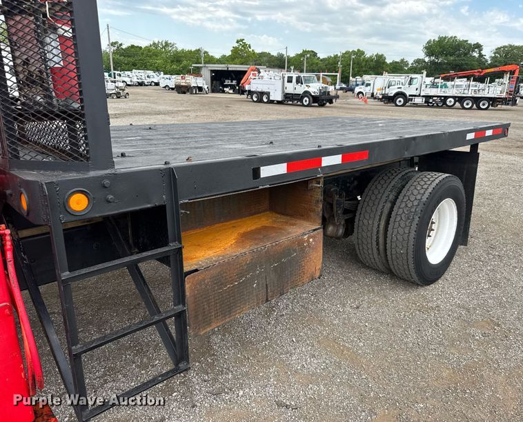image for item DY0051 1997 Kenworth crane truck with dump bed
