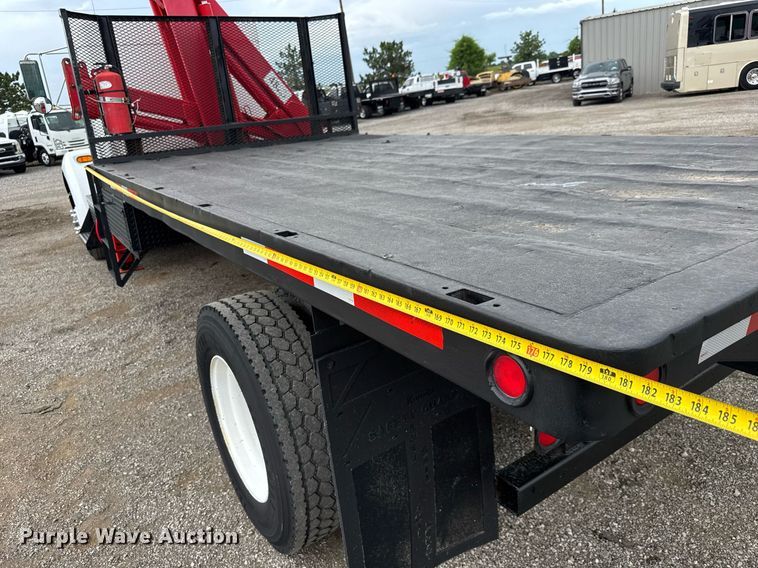 image for item DY0051 1997 Kenworth crane truck with dump bed
