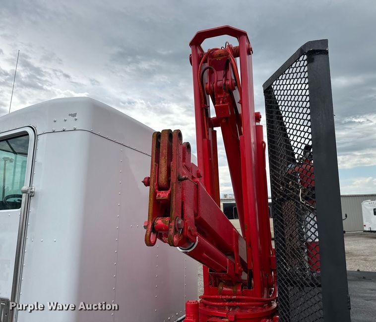 image for item DY0051 1997 Kenworth crane truck with dump bed