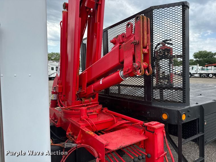 image for item DY0051 1997 Kenworth crane truck with dump bed