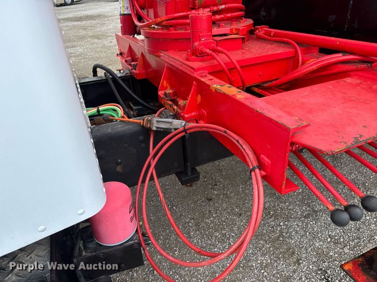 image for item DY0051 1997 Kenworth crane truck with dump bed