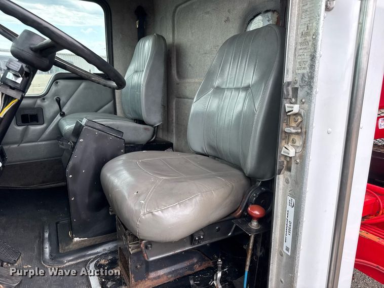 image for item DY0051 1997 Kenworth crane truck with dump bed