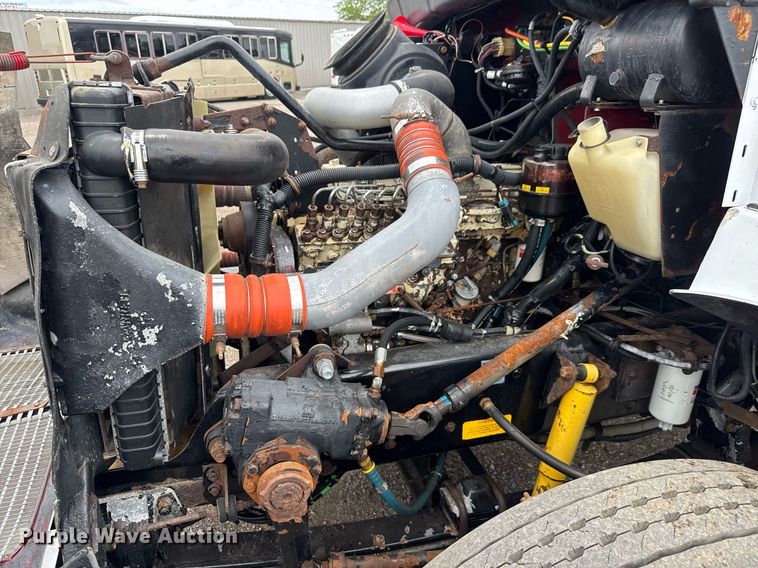 image for item DY0051 1997 Kenworth crane truck with dump bed