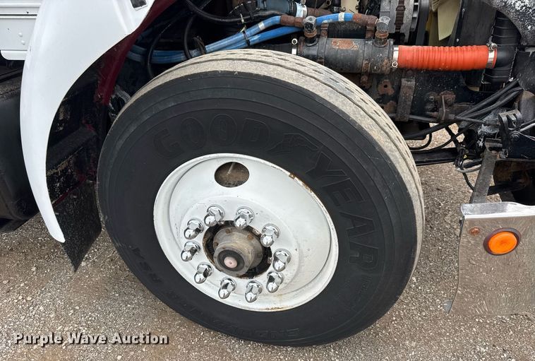 image for item DY0051 1997 Kenworth crane truck with dump bed