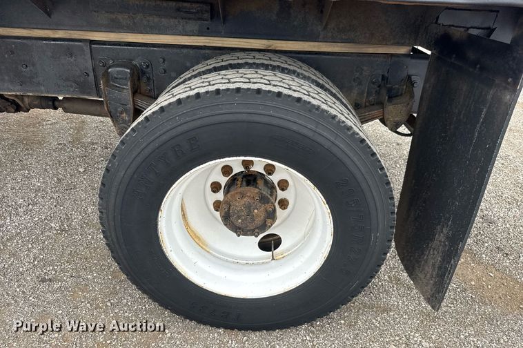 image for item DY0051 1997 Kenworth crane truck with dump bed