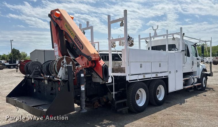 image for item DY0053 2006 Freightliner Business Class M2 Crew Cab crane truck