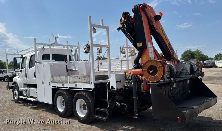 image for item DY0053 2006 Freightliner Business Class M2 Crew Cab crane truck