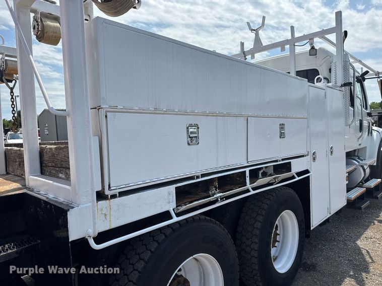 image for item DY0053 2006 Freightliner Business Class M2 Crew Cab crane truck