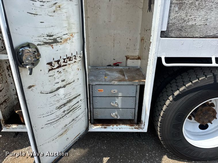 image for item DY0053 2006 Freightliner Business Class M2 Crew Cab crane truck