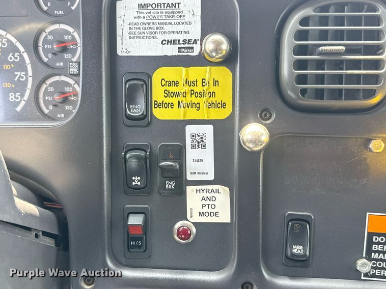 image for item DY0053 2006 Freightliner Business Class M2 Crew Cab crane truck