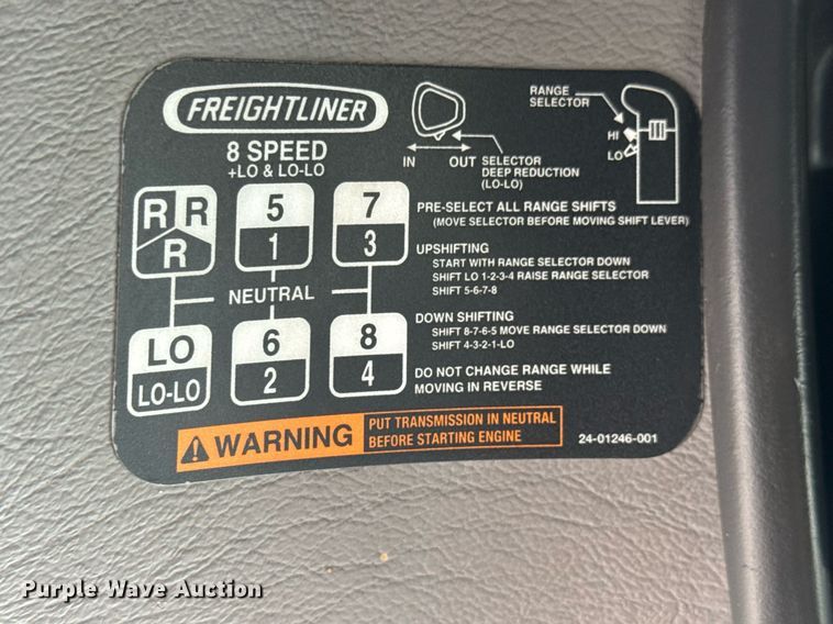 image for item DY0053 2006 Freightliner Business Class M2 Crew Cab crane truck