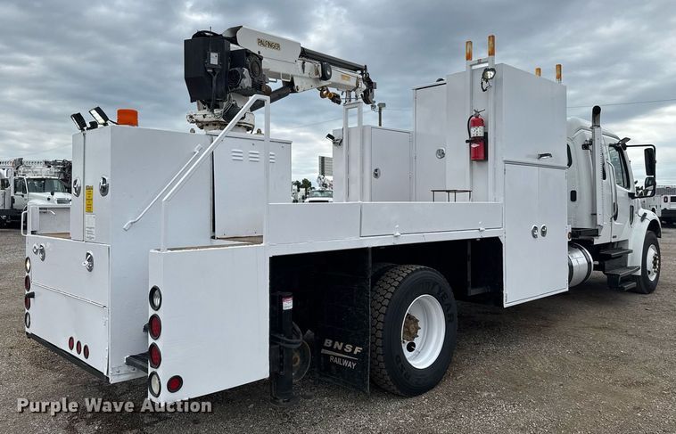 image for item DY0060 2007 Freightliner Business Class M2 Ext. Cab crane truck