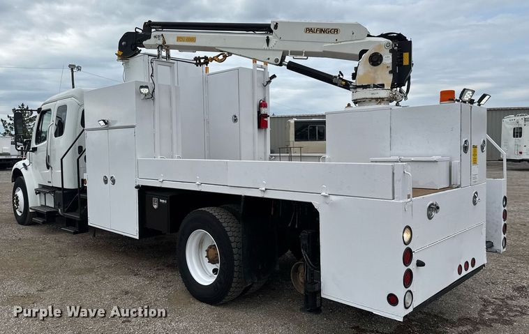 image for item DY0060 2007 Freightliner Business Class M2 Ext. Cab crane truck