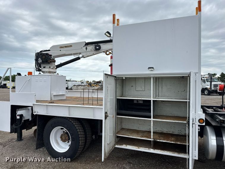 image for item DY0060 2007 Freightliner Business Class M2 Ext. Cab crane truck