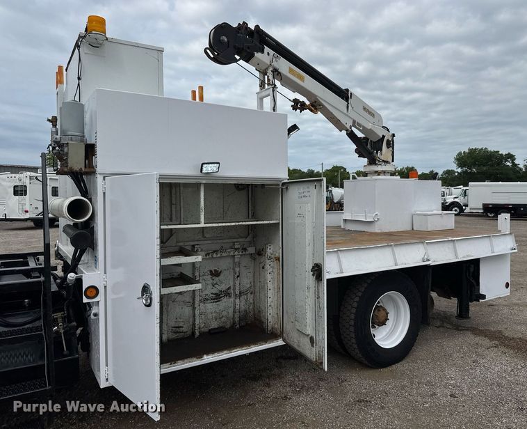 image for item DY0060 2007 Freightliner Business Class M2 Ext. Cab crane truck