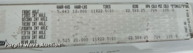 image for item DY0060 2007 Freightliner Business Class M2 Ext. Cab crane truck