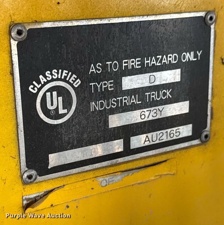 image for item DY0176 Caterpillar DP70 forklift