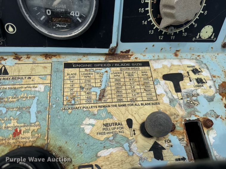 image for item DY0196 Diamant Boart  Target Pro 65 III concrete saw