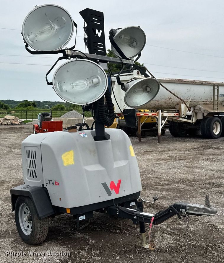image for item DY0200 2017 Wacker Neuson LTV6K light plant