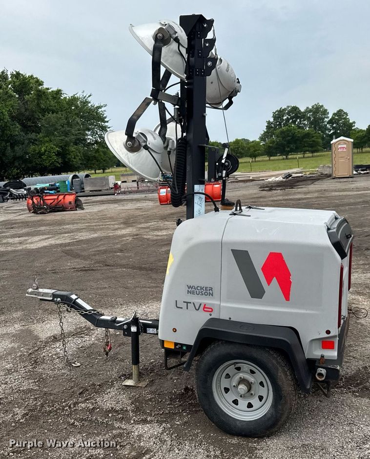 image for item DY0200 2017 Wacker Neuson LTV6K light plant