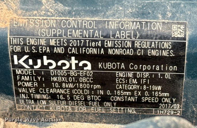 image for item DY0200 2017 Wacker Neuson LTV6K light plant