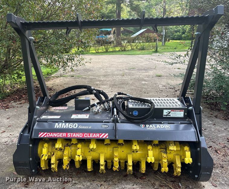 image for item DY0604 2022 Paladin MM60 Series II skid steer mulcher