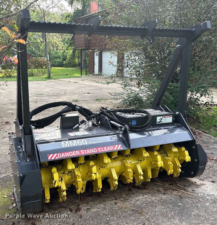 image for item DY0604 2022 Paladin MM60 Series II skid steer mulcher