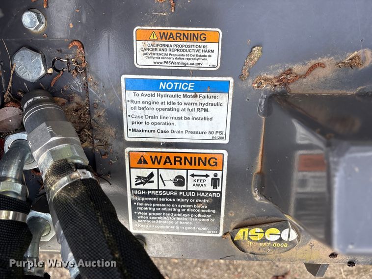 image for item DY0604 2022 Paladin MM60 Series II skid steer mulcher