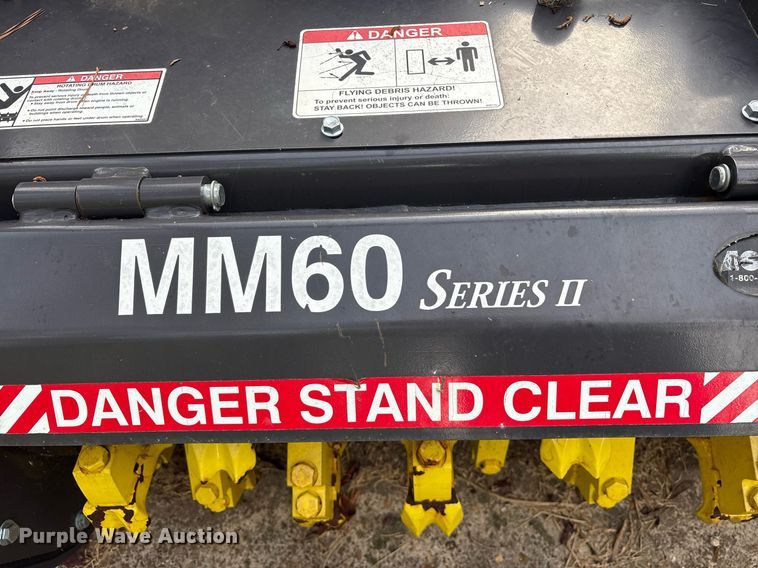 image for item DY0604 2022 Paladin MM60 Series II skid steer mulcher