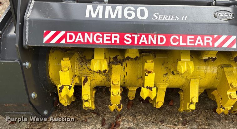 image for item DY0604 2022 Paladin MM60 Series II skid steer mulcher