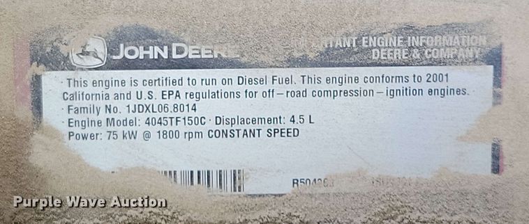 image for item EA2458 MQ Whisperwatt DB-0831J generator