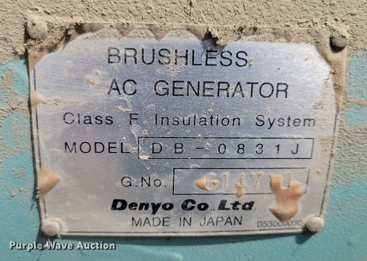 image for item EA2458 MQ Whisperwatt DB-0831J generator