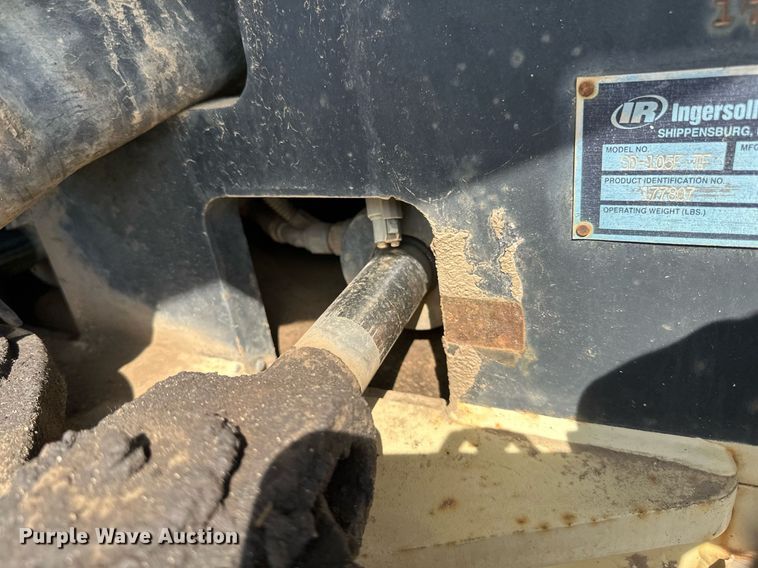 image for item EB2675 2004 Ingersoll Rand SD-105F TF single drum vibratory roller