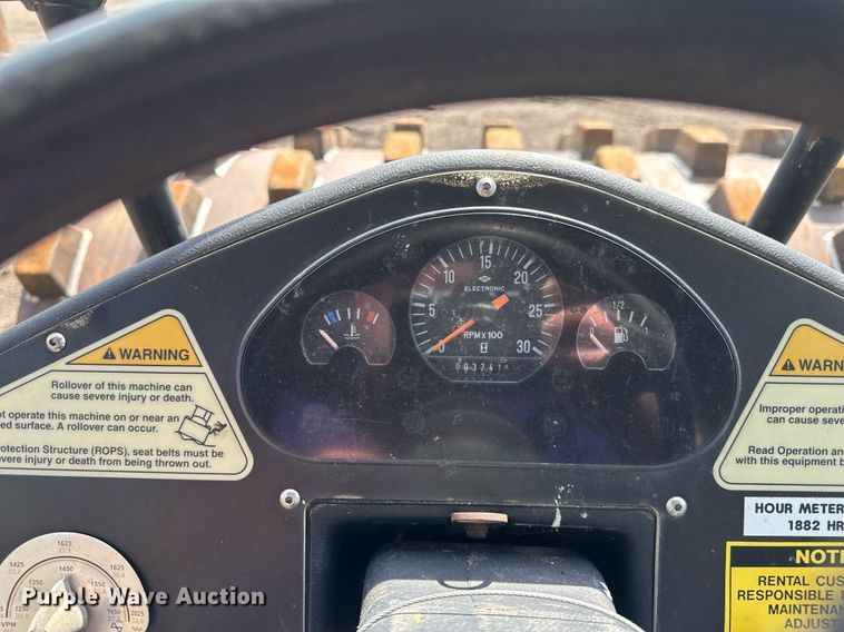 image for item EB2675 2004 Ingersoll Rand SD-105F TF single drum vibratory roller