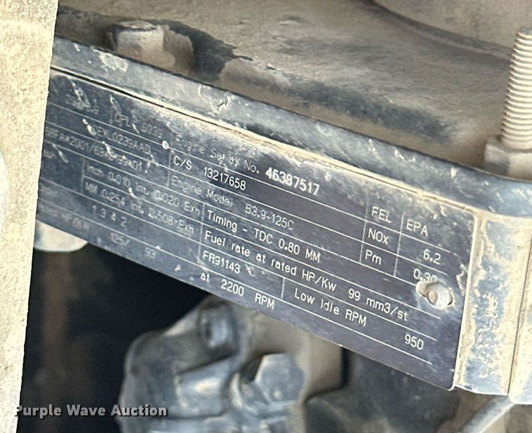 image for item EB2675 2004 Ingersoll Rand SD-105F TF single drum vibratory roller