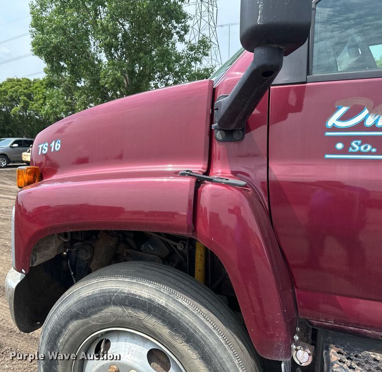 image for item EB2679 2003 Chevrolet Kodiak flatbed truck