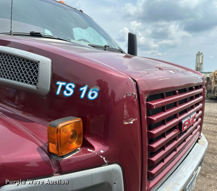 image for item EB2679 2003 Chevrolet Kodiak flatbed truck