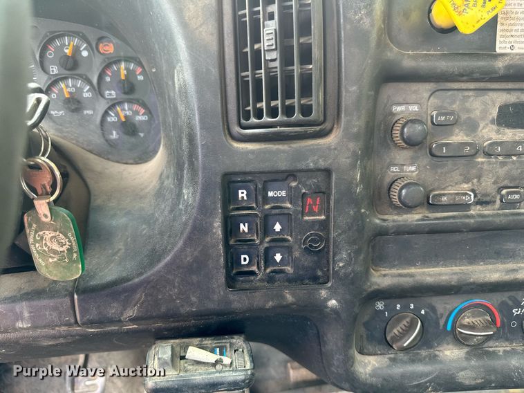 image for item EB2679 2003 Chevrolet Kodiak flatbed truck