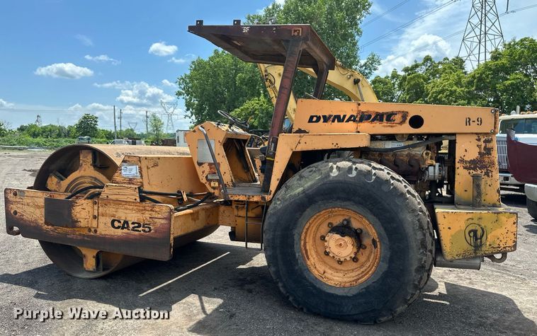 image for item EB2680 Dynapac CA25D single drum vibratory roller