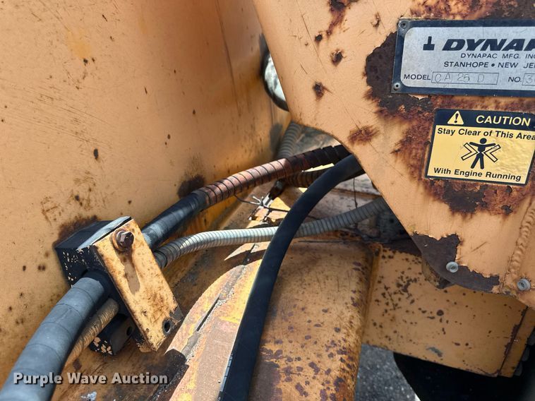 image for item EB2680 Dynapac CA25D single drum vibratory roller