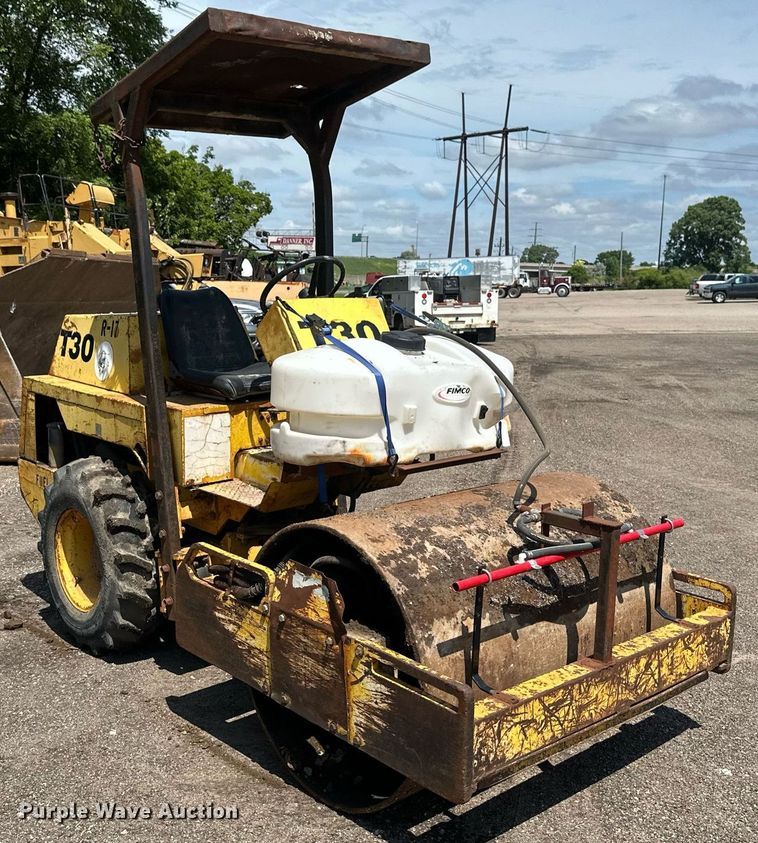 image for item EB2682 Compac T-30PD single drum vibratory roller