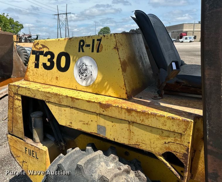 image for item EB2682 Compac T-30PD single drum vibratory roller